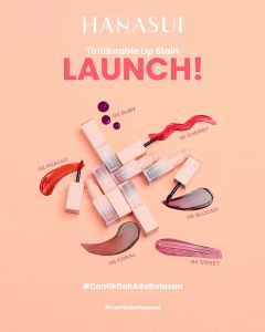 Ombre Lips Hanasui Tahan Air