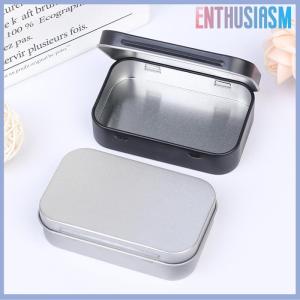 【Enthusiasm】🌟🌟【Hot Sale】🎈 ชุดอุปกรณ์เอาชีวิตรอดกล่องดีบุกขนาดเล็กแบบฝาพับโลหะเปล่ากล่องเก็บของกล่องจัดระเบียบสำหรับกุญแจเหรียญลูกกวาด