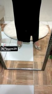 OUTFIT RAJUT Rok Wanita Panjang Motif Kancing Belah Pinggir