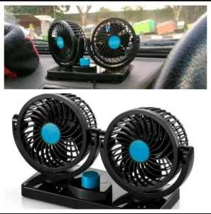 PROMO Kipas Angin Mobil YZH-T303 Double-Headed Fan Aksesoris Mobil Interior