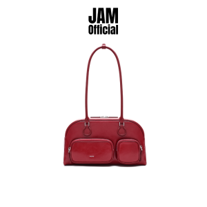 JAM | MUVA - Loafy - กระเป๋าสะพายข้าง หนังวัว ทรงโบว์ลิ่ง