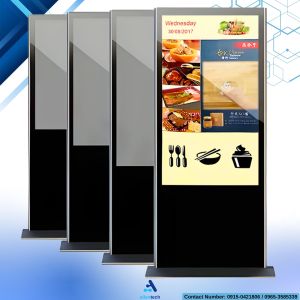 Floor Standing Advertising Digital Non - Touch Display Signage Smart LED TV (32" /  43" /  50")