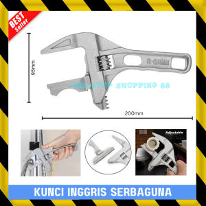 KONCI KUNCI PAS RING INGGRIS INGERIS INGGERIS INGRIS PIPA BESAR UNIVERSAL ADJUSTABLE WRENCH SPANNER TOOL 6-68MM PEMBUKA PENGENCANG BUKA KRAN KERAN MUR BAUT MINI ALLSIZE SEMUA UKURAN KECIL BESAR SERBAGUNA SERBA GUNA MULTIFUNGSI KUAT ORIGINAL MURAH PRAKTIS