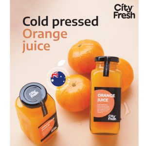 CityFresh Cold Pressed Mandarin Orange น้ำผลไม้สกัดเย็น 100 % ( 230 ml. )
