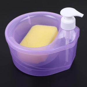 Round Shape Dishwashing Soap Liquid Pump Liquid Pump Soap Container Dishwashing Soap Dispenser  Kitchenware Cleaning Tools
