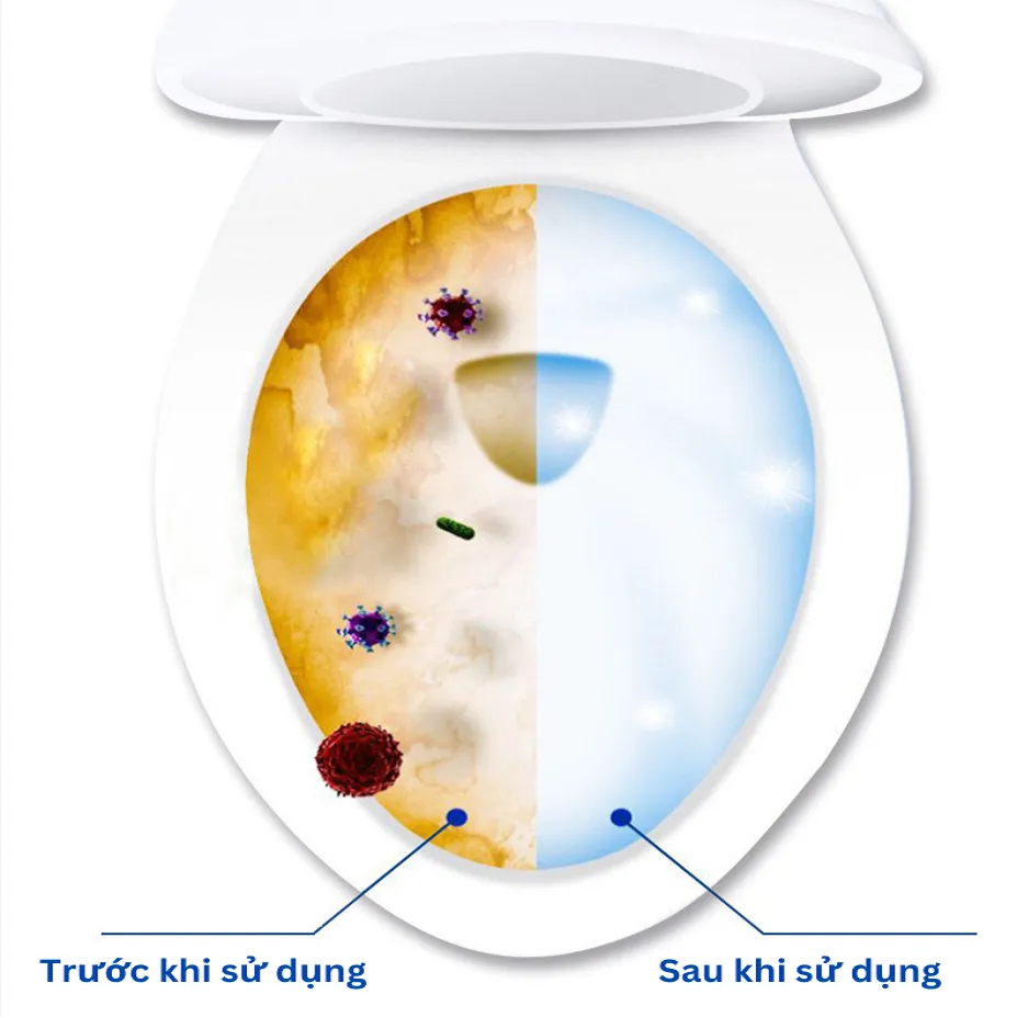 Hộp 12 Viên Tẩy Thả Bồn Cầu Khử Mùi, Diệt Khuẩn - Viên Tẩy Vết Ố, Vết Bẩn  Bồn Cầu, Toilet | Lazada.vn