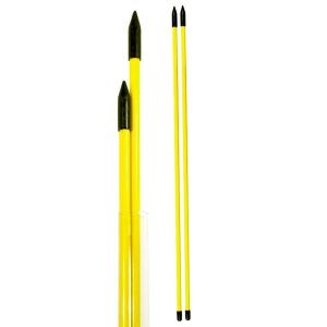 Golf Direction Indicator Golf Alignment Sticks 2Pcs Golf Folding Direction Indicator Stick Exercise Rods Training