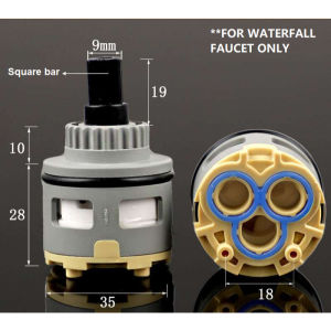 Flying Rain Waterfall Faucet Cartridge Replacement/Kitchen Valve Core Knob Switch Parts/Replaceable Kitchen Faucet