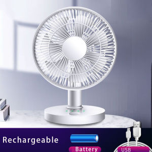 Mijia แบบชาร์จไฟได้ Wind เดสก์ท็อปพัดลมอิเล็กทรอนิกส์ขนาดเล็ก