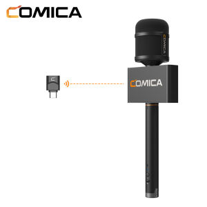COMICA Revo S – Wireless Reporter Microphone for Smartphone