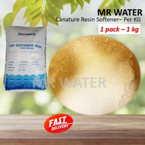 (25 LITERS) Premium Food Grade CANATURE ION EXCHANGE RESIN SOFTENER For Water Filter Refill