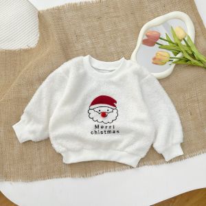 Áo Dài Tay Cho Bé Áo Hoodie Noel Lông Cừu Cho Bé Trai Bé Gái 8-20kg SUMO CITY