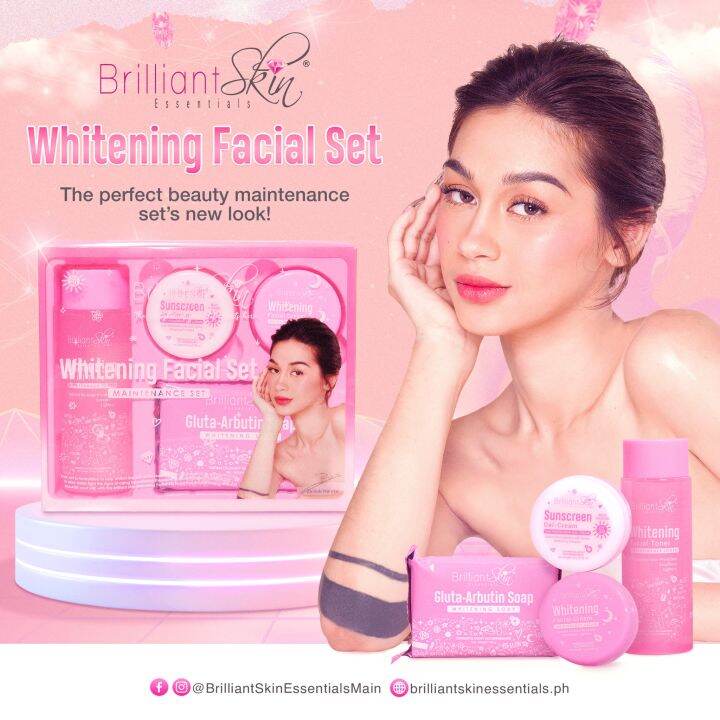 Whitening Set LIMITED EDITION Brilliant Skin Essentials Lazada PH