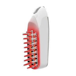 Hengfa Lina Microcurrent Scalp Massager Electric Scalp Massage Brush Head Scratcher Electric Hair Oil Applicator Multi-Functional Care Comb