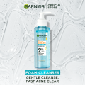 NEW Garnier Anti Acne Salicylic Acid Gel Wash Gentle Cleanser (120ml) - Skincare for pimple, open pores, acne prone skin. 