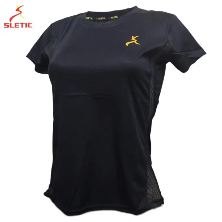 SLETIC Women's (MALIIT) PETITE(PAYAT) cotton dryfit breathable freely dry fit top shirts cool dry clima cool sport wear running exercise yoga  T-Shirt M7719A*1 | Lazada Philippines