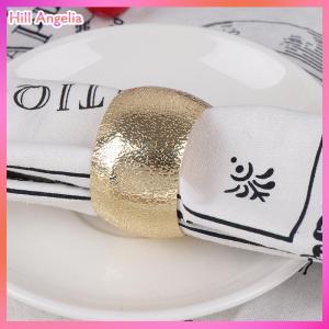 [Hill Angelia] Napkin Rings Wedding Party Hotel Serviette Buckle Napkin Holder Table Decor