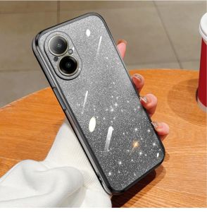 Soft Case Realme C67 C65 C63 C61 C53 C51 C35 Luxury Gliter TPU Premium Silicon Plating Clear