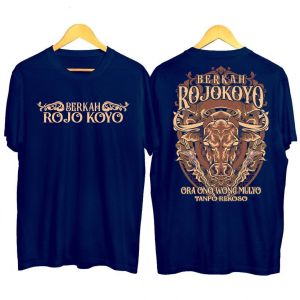 BAJU KAOS WAYANG JAWA BERKAH ROJO KOYO T-SHIRT KAOS DISTRO PRIA WANITA TERBARU TERMURAH BAHAN KATUN