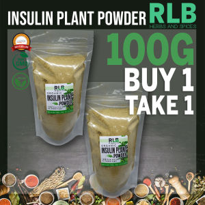 Buy 1 Take 1 - 100 grams - 100% Pure Organic Natural Insulin Plant Powder - For Blood Sugar Support - Insulin Powder can be added to your smoothie yogurt or water Premium Insulin Powder Diabetic Care No Sugar Added No Additives & Extenders Insulin