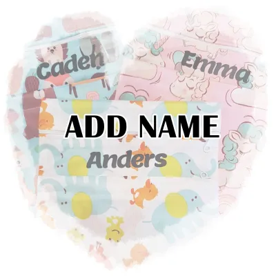 Wet Bag With Name | Baby Child Kids Waterproof Diaper Bag | Jumbo XL | For childcare school student care Gym Swimming