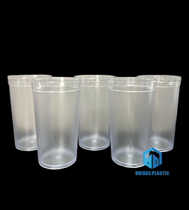5pcs/10pcs /Jollibee cup Transparent Frosted Acrylic Plastic  Drinking Cup (thickened high quality）