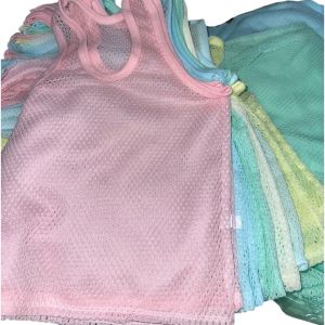 3Pcs/6Pcs (0-12 months) Aircool Sando See Through Top For Baby