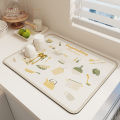 Ready Stock: Quick-Dry Diatomaceous Earth Mat – Your Ultimate Kitchen Protector! 🍽️✨. 