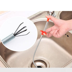 Homemax Flexible Bendable Sink Claw Dredging Grabber Pick Up Hair Remover Unclog All Sink Toilet Bathroom Wash Basin Bath Tub Kitchen Drain Floor Trap – Multifunction Cleaning Tool