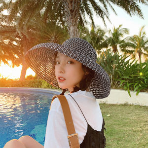 Nón lồng đèn lưới thời trang sang chảnh vành rộng 10Cm 2 màu