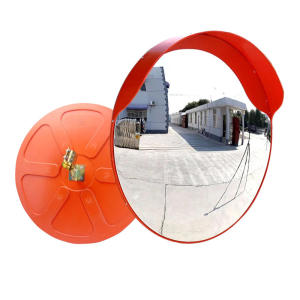 【👍Original + 24 Hour Shipping🚗✔️】45/60/80/100CM Outdoor Indoor Traffic Wide-Angle Mirror Road Wide-Angle Mirror Convex Spherical Mirror Corner Curved Mirror Concave-Convex High-Speed Wide-Angle Mirror Blind Spot Mirrors