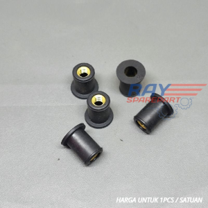 MUR KARET BODY MUR VISOR WELLNUT FAIRING WINSHILD NINJA R RR SS NEW OLD ZX 250 ORIGINAL