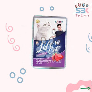 1 Box Life Cat Sachet  Makanan Kucing Basah