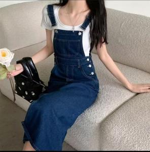 New Arrival High Quality Jumper Skirt Fashion Jeans Maxi Front Slit Denim Skirt Womens Maxi Length 3 Colors Size 25-32
