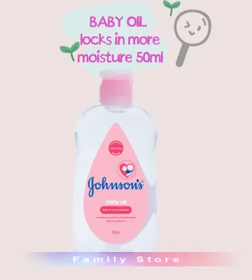 Johnsons Baby Oil / Minyak bayi johnson 50ml