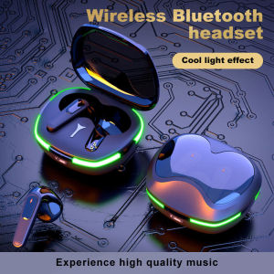 ⭐จัดส่ง 24 ชั่วโมง⭐🔥 NEW Pro60 Pro80 หูฟังบลูทูธไร้สาย TWS Audifonos มีไฟ LED ตัดเสียงรบกวน กันน้ํา สําหรับเล่นเกม bluetooth headphones หูฟังเก็บเสียง