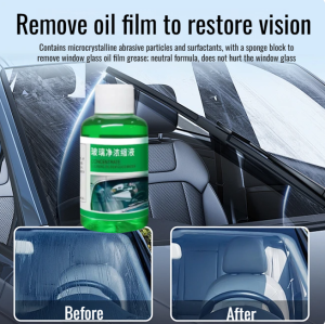 Soften wiper tape Conditioner Glass cleaner Rapid softening Remove sediment and dust Glass Cleaning Spray