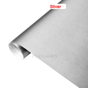 30X152cm Car Styling Cover Stickers Matt Brushed Car Wrap Vinyl Film Sheet Bubble Free Air Release Motorcycle Automobiles Stickers Accessories