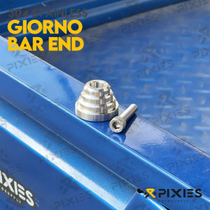 304 STAINLESS CNC THAILAND MADE BAR END FOR HONDA GIORNO 125