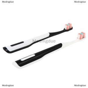 [COD] Modingdue แปรงสีฟันแบบพกพาผมนุ่มพิเศษพร้อมกล่องดูแลสุขอนามัยช่องปาก