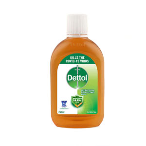 Dettol Antibacterial Brown Antiseptic Liquid 250ml – Gentle on Skin Tough on Germs