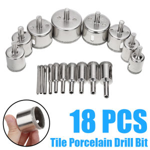 SET MATA BOR PELUBANG KACA KERAMIK UBIN ISI 18 PC 4 - 50 MM
