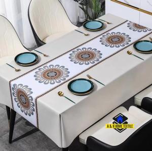 Mantel PVC Table Cloth Waterproof Table Cover Cloths Rectangular Plastic Dinner Oilcloth Tablecloth Floral Pattern Coffee Table Mat