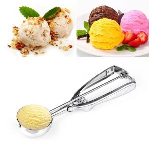 Ice Cream Scooper Stainless Steel Small Mould Kitchen Tool Mash Potato Ball Scoop Sudu Ais Krim