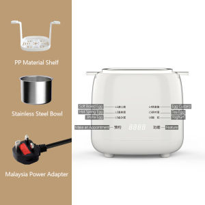 XIAOMI Malaysia Plug Egg Boiler Half Boiled Egg Maker Telur Separuh Masak Maker 煮蛋器 Egg Timer蒸蛋器 Breakfast Machine 早餐机 Automatic Electric