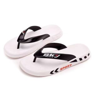 กันลื่นและกันน้ำ ผู้ชายรองเท้าแตะฤดูร้อนแฟชั่นรองเท้าแตะชายหาดเดินแฟชั่นเกาหลีสบาย ๆ tsinelas ใช้ได้กับเทศกาลสงกรานต์ รองเท้าไปทะเล 