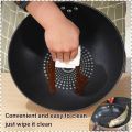 Titanium Pots and Pans Easy to Wipe Clean Frying Pan Easy to Operate Easy to Clean Non-sticky. 