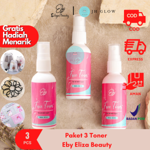 (Gratis Bonus) Paket 3 Toner Eliza Beauty Harga Hemat Terbaru