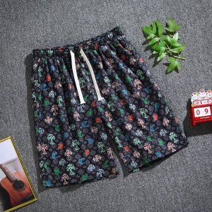 Smile_Home กางเกงขาสั้นแฟชั่นน่ารัก สามารถสวมใส่ได้ทั้งชายหญิง ลวดลายสมัยใหม่ใส่สบาย QC-DK8023