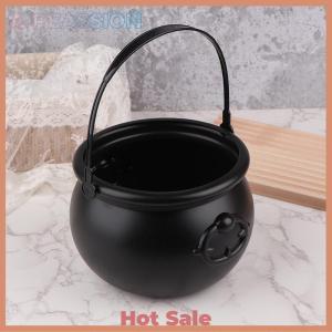 [A Peassion]💖[HOT SALE]🎈🎈 Large Wizard Witch Cauldron Decoration Prop Halloween Irish Parties Table Centerpieces Candy Holder Table Halloween Decorations